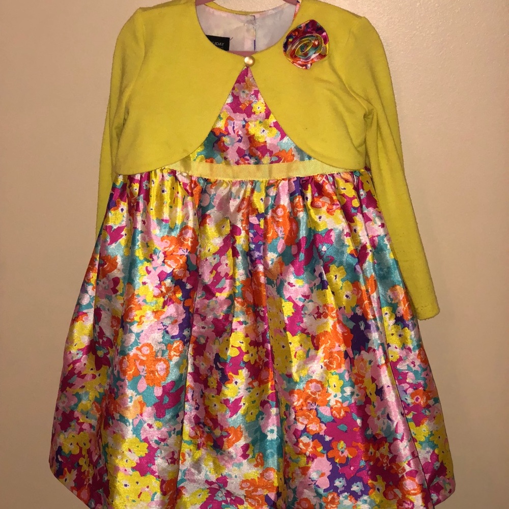 Dress & Cardigan